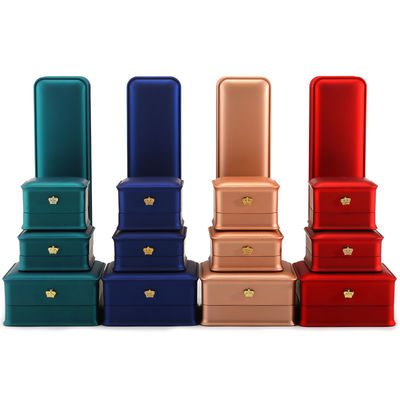 Braccialetto a LED multicolore Collare Ring Box con materiale di velluto di plastica da Hanhong