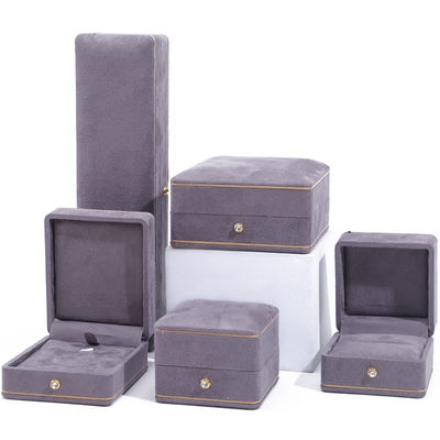 comprare Rectangolo Manifattura Custom Logo Gioielli Imballaggio per lusso Grigio Braccialetto Colletto online manufacture