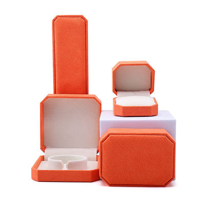 comprare Scatola di gioielli in flanellata arancione personalizzata Perfetta per conservare la tua collezione di gioielli online manufacture