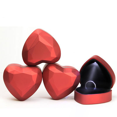 Dimensioni personalizzate Gioielli di lusso a LED Imballaggio per anelli Collare Orecchini e braccialetti