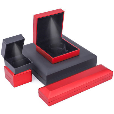 Confezione per gioielli con logo personalizzato Confezione Hanhong Velvet Stud Orecchini Colletto Braccialetto Confezione