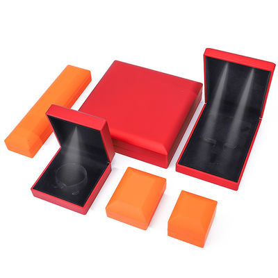 Confezione per gioielli con logo personalizzato Confezione Hanhong Velvet Stud Orecchini Colletto Braccialetto Confezione