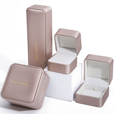 comprare Champagne Gold PU pelle gioielleria confezionamento scatola di lusso taglia personalizzata online manufacture