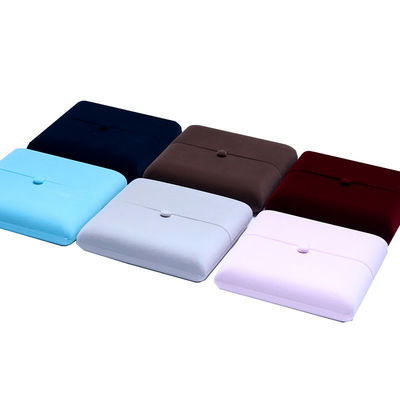10*10*3cm Hanhong Logo personalizzato Gioielli di lusso Scatola di imballaggio Collare di velluto Anello Braccialetto Orecchini