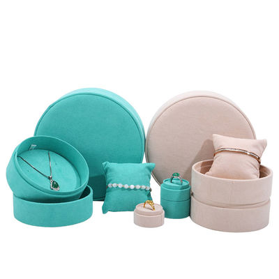 comprare Contattaci per Hanhong Luxury Custom Wedding Engagement Paper Velvet Jewelry Display Box online manufacture