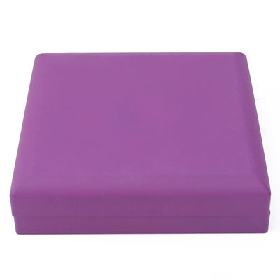 Custom Logo Rectangle Purple LED Gioielleria Box per e Retail in forma rettangolare