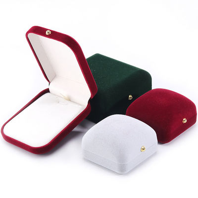 comprare Hanhong Custom Logo Flocked Rectangle Jewelry Package per Orecchini per Collare di Braccialetto online manufacture