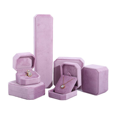 comprare Confezione di gioielli in velluto con logo personalizzato online manufacture