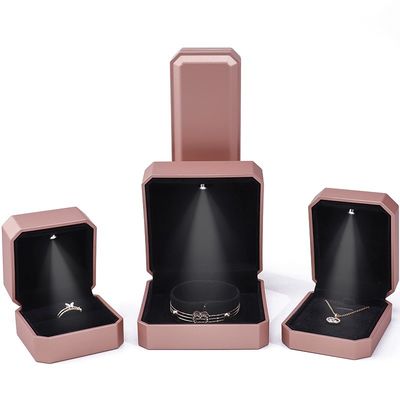 comprare Confezioni personalizzate per gioielli di lusso a LED Confezioni per anelli collane bracciali orecchini online manufacture