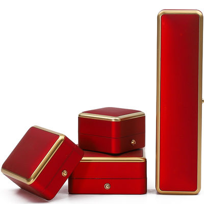 Luxury Red LED Light Up Gioielleria Scatola, Gioielleria Scatole di imballaggio Dimensioni personalizzate