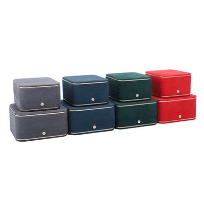 Imballaggio Gioielli Hanhong Custom Velvet Box per Colletto Braccialetto Orecchini e Anello