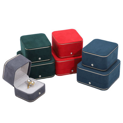 Imballaggio Gioielli Hanhong Custom Velvet Box per Colletto Braccialetto Orecchini e Anello