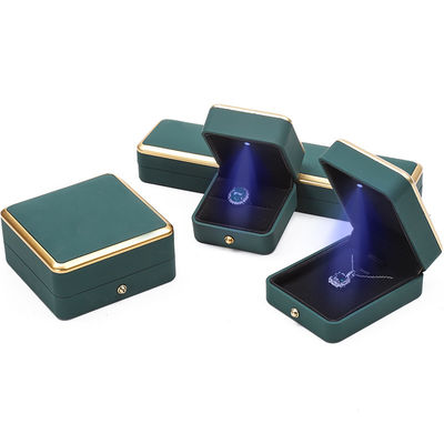 OEM Rectangle LED gioielleria Eco Friendly per bracciale collana orecchini Ring Packing