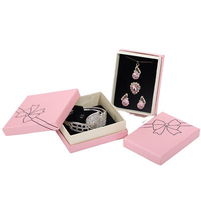 Hanhong Black Rose Paper Jewelry Box Supplies with Heaven and Earth Cover Contattaci