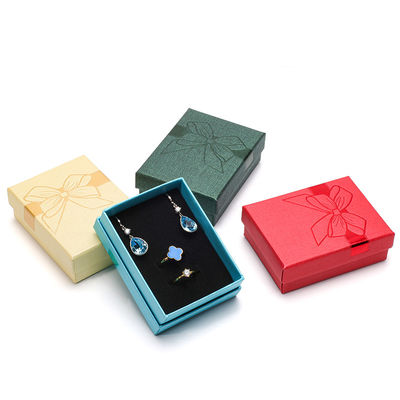 Dimensione personalizzata Hanhong Logo Cartone Carta Regalo Gioielli Scatola cassetto Presentazione
