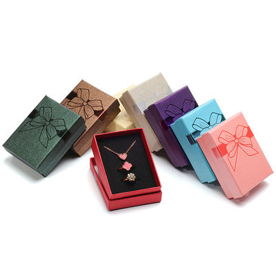 Dimensione personalizzata Hanhong Logo Cartone Carta Regalo Gioielli Scatola cassetto Presentazione