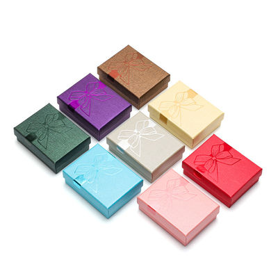 Dimensione personalizzata Hanhong Logo Cartone Carta Regalo Gioielli Scatola cassetto Presentazione