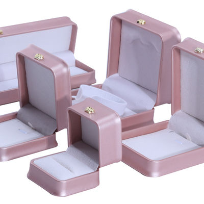 comprare Luxury Gold Crown Design Gioielli in cuoio PU Box per bracciale Collare Anello online manufacture