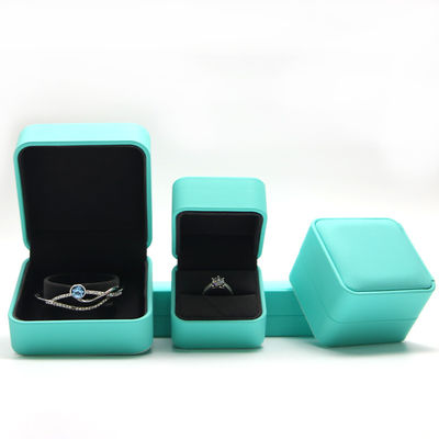 comprare Scatola di gioielleria in pelle PU di lusso personalizzata Scatola di imballaggio con competitivo 6.5 * 6cm online manufacture