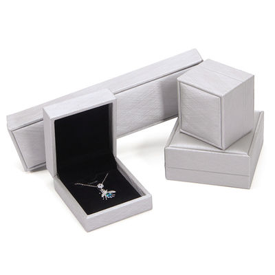 Hanhong 2022 Gioielleria Box Packaging Set Gioielleria in pelle PU Cassetta con logo Custom Printed Ring Box