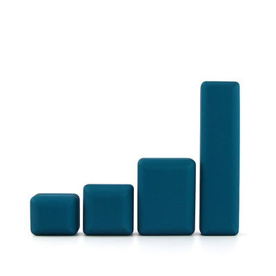 comprare Logo del cliente Velletto di ferro Hanhong Blu Gioielleria Scatola per Colletto Braccialetto imballaggio online manufacture