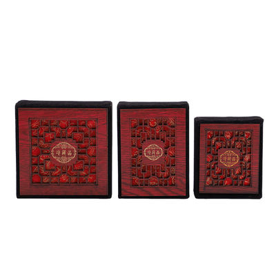 Logo personalizzato colore gioielleria in legno scatola per anelli bracciali con confezione espositiva