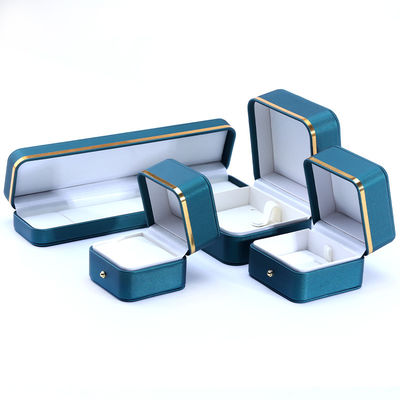 comprare 10*10*5,5cm Scatola di gioielli in pelle di lusso fatta a mano per accessori finali Made in Hanhong online manufacture