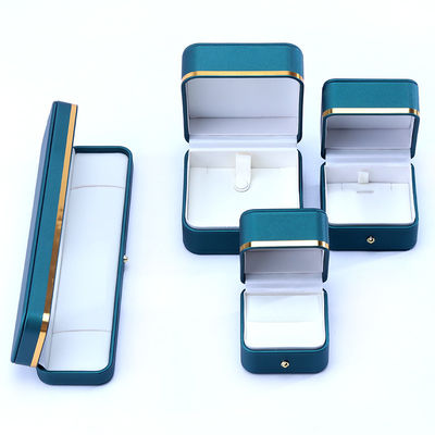 10*10*5,5cm Scatola di gioielli in pelle di lusso fatta a mano per accessori finali Made in Hanhong
