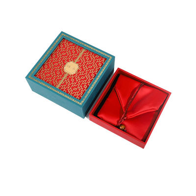 Elegante cassetto personalizzato gioielli confezionamento scatola per collane e braccialetti