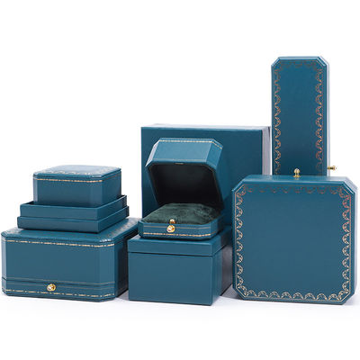comprare Scatola di imballaggio per gioielli di carta di velluto a colori personalizzata per bracciali orecchini anello di collana online manufacture