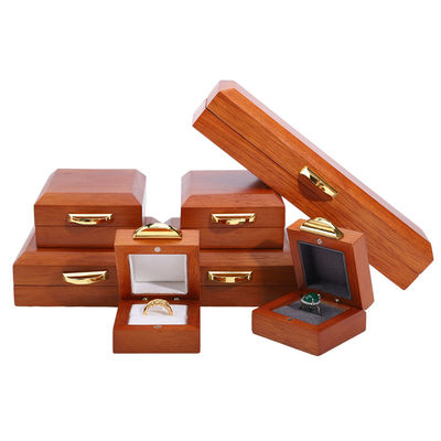 Confezione per l' imballaggio di gioielli in legno di lusso per il set di collane per bracciali