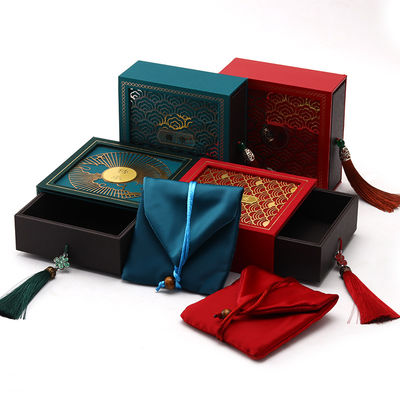 comprare Antico stile cinese carta cartonata carta gioielleria immagazzinamento scatola di imballaggio lusso online manufacture