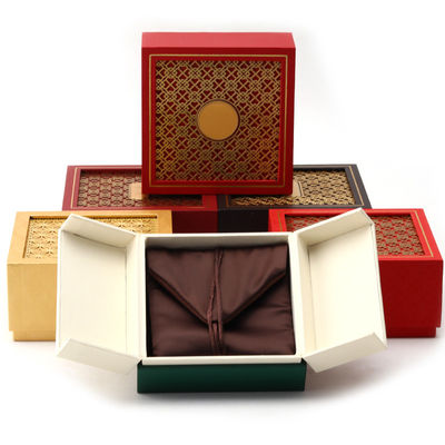 comprare Scatola di imballaggio per gioielli in cartone in stile antico con decorazione strutturata online manufacture