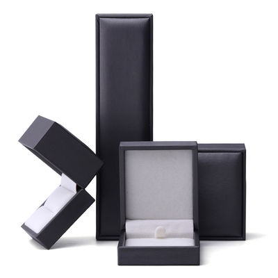 Soft Touch Brush Finishing PU pelle gioielleria packaging box set organizzatore di lusso