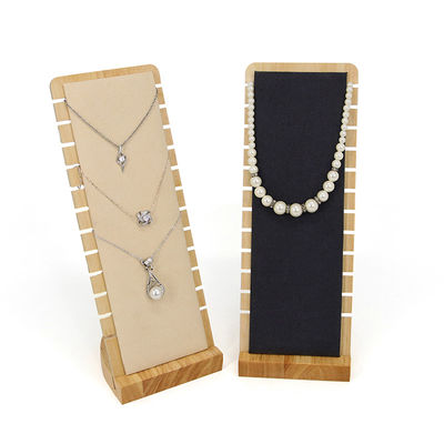 comprare Display di gioielli in legno portatile con fessura online manufacture