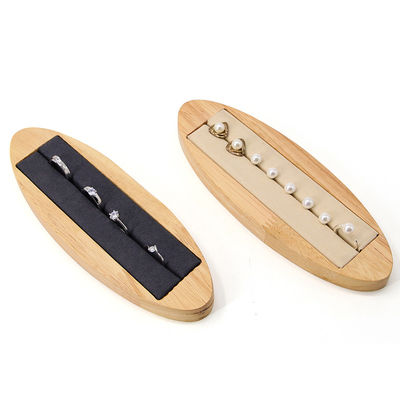comprare Disponibile in legno massello ovale per gioielli online manufacture