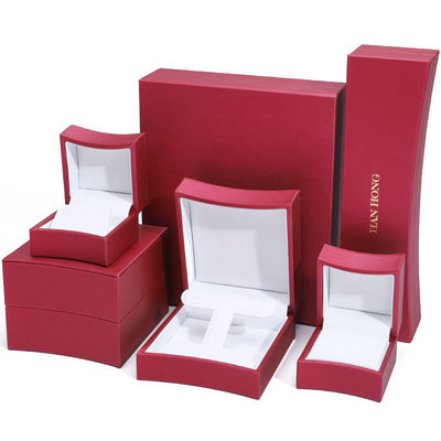 Accattivante forma di arco PU pelle gioielleria organizzatore di stoccaggio Luxury Box Package