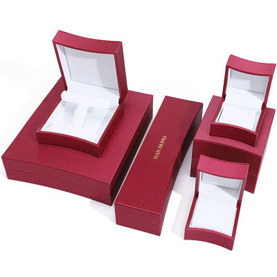 Accattivante forma di arco PU pelle gioielleria organizzatore di stoccaggio Luxury Box Package