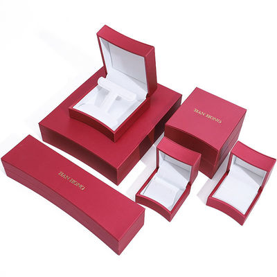 Accattivante forma di arco PU pelle gioielleria organizzatore di stoccaggio Luxury Box Package