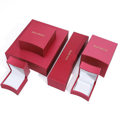 Accattivante forma di arco PU pelle gioielleria organizzatore di stoccaggio Luxury Box Package