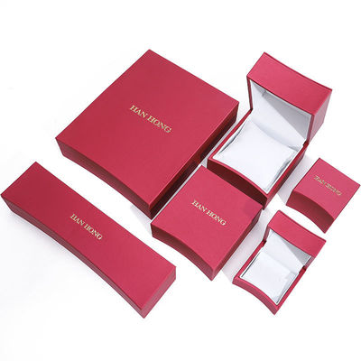 Accattivante forma di arco PU pelle gioielleria organizzatore di stoccaggio Luxury Box Package