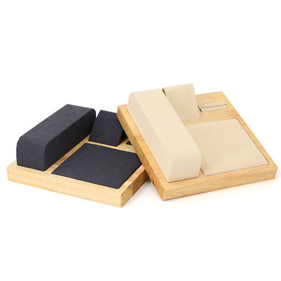 Display tray per orologi per gioielli di lusso in legno