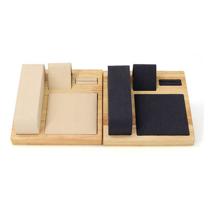 Display tray per orologi per gioielli di lusso in legno