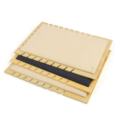 Display panel di pendenti in legno a taglio tagliato