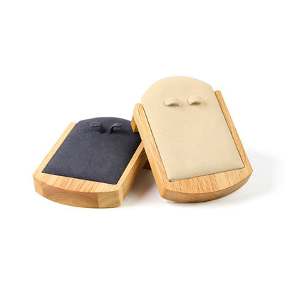 OEM Discreti orecchini in legno Display Holder Gioielli Pendenti Espositivo Requisiti