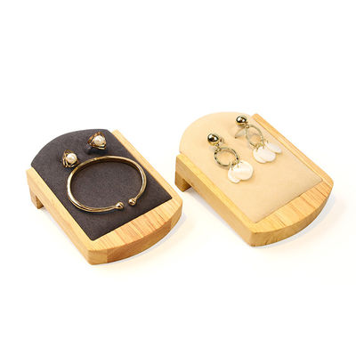 OEM Discreti orecchini in legno Display Holder Gioielli Pendenti Espositivo Requisiti