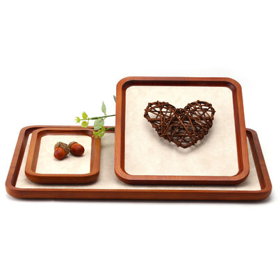 Display tray per gioielli in legno massello resistente