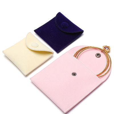 Borsa di ripostiglio per gioielli di velluto per orecchie per cerchioni per braccialetti