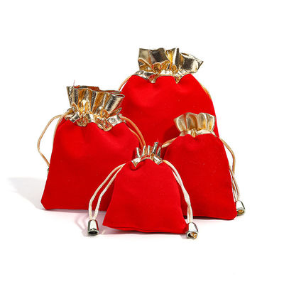 Soft Slip No Villi Velvet Drawstring Gioielli con bocca aperta