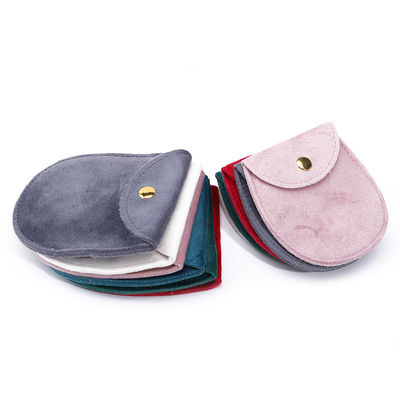 Borsa di gioielli di velluto morbida a forma di uovo